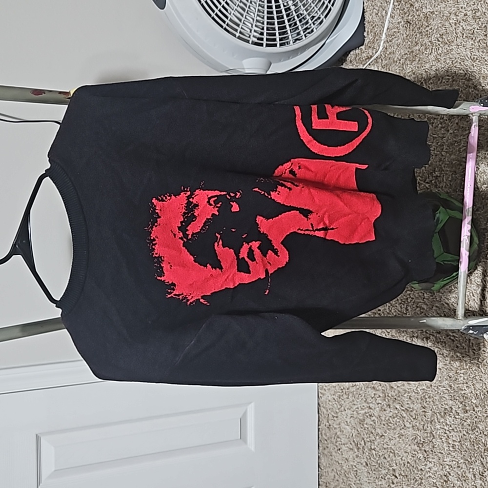 Joy Divizn Phoenix Brad Pitt Knit Sweater